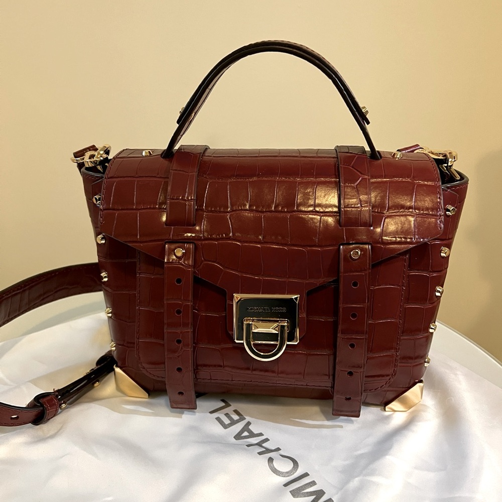 MICHAEL KORS Manhattan, medium top handle satchel